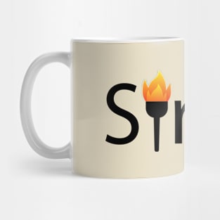 Strike creative artwork Mug